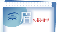 眉の観相学